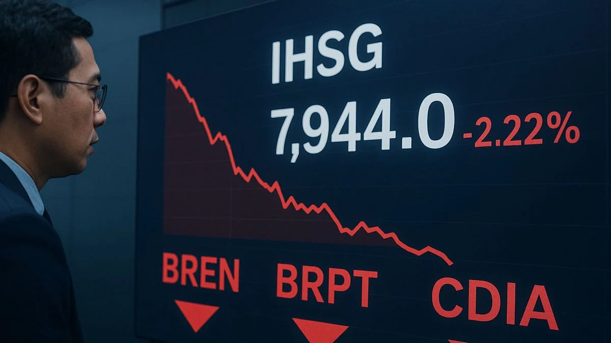 IHSG Anjlok 8,69%, Apa yang Terjadi di Balik Pelemahan Saham?