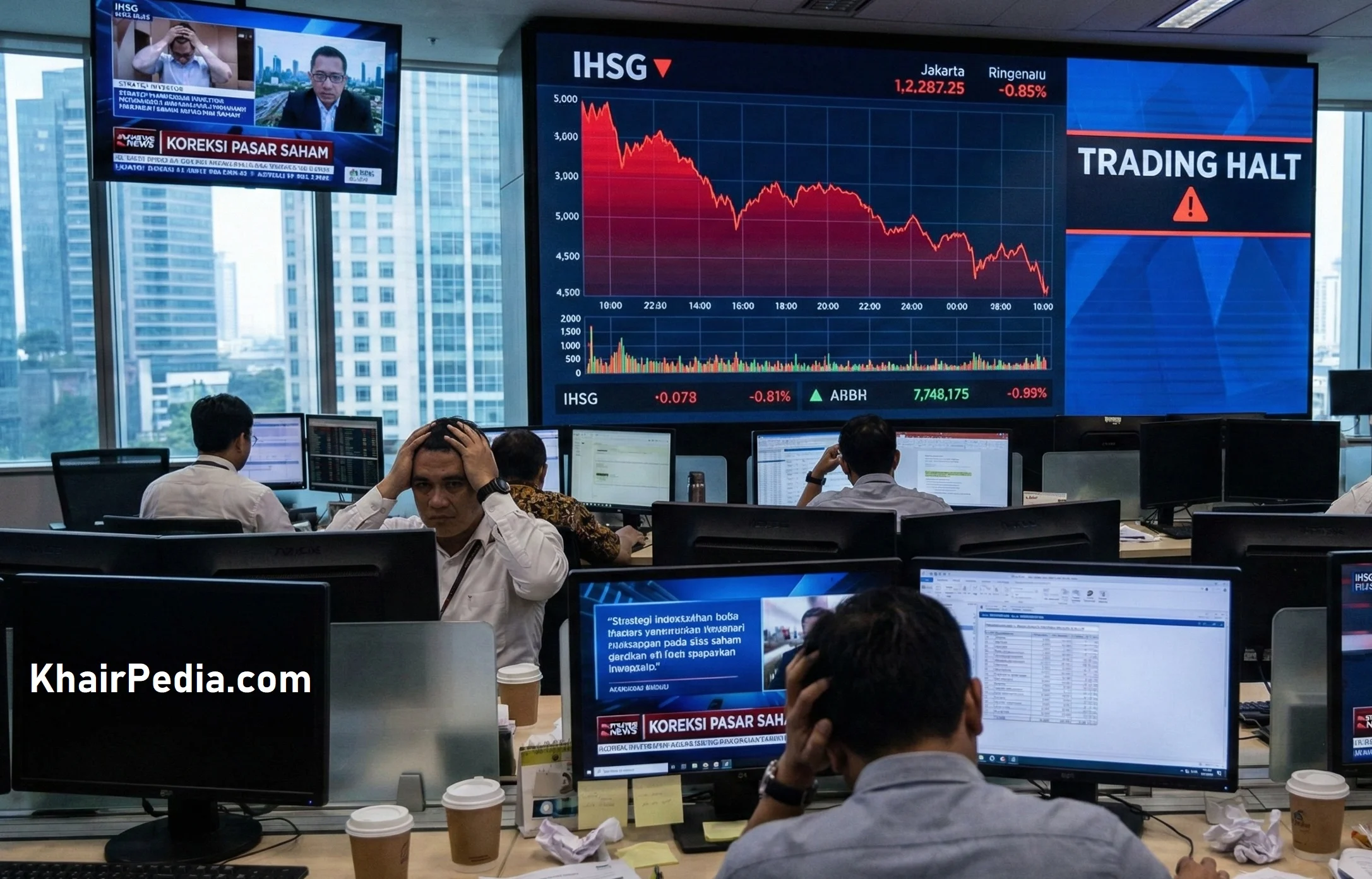 IHSG Anjlok, Saham BBCA dan TPIA Jadi Target Utama, Apa yang Terjadi?