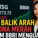 IHSG Berpotensi Mendung, Saham BBRI dan AKRA Jadi Sorotan