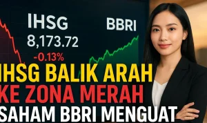 IHSG Berpotensi Mendung, Saham BBRI dan AKRA Jadi Sorotan