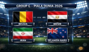 Iran vs Selandia Baru Berlangsung Sengit di Piala Dunia 2026