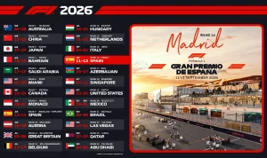 Jadwal F1 2026: Debut Sirkuit Baru Madrid dan Persaingan Sengit di Austrian Grand Prix