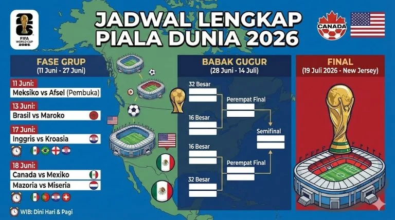Jadwal Penting di Indonesia: SIM Keliling Gianyar, Jadwal Salat, dan Piala Dunia 2026