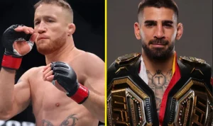 Justin Gaethje Menangi Gelar Juara UFC Setelah Mengalahkan Ilia Topuria