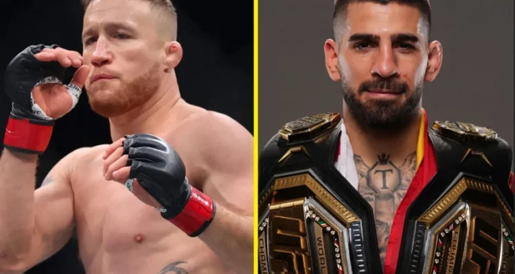 Justin Gaethje Menangi Gelar Juara UFC Setelah Mengalahkan Ilia Topuria
