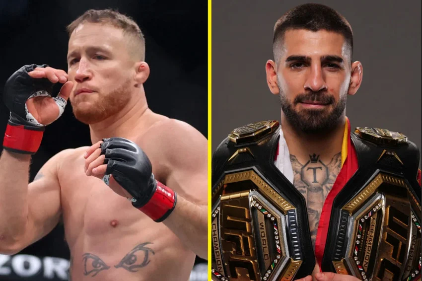 Justin Gaethje Menangi Gelar Juara UFC Setelah Mengalahkan Ilia Topuria
