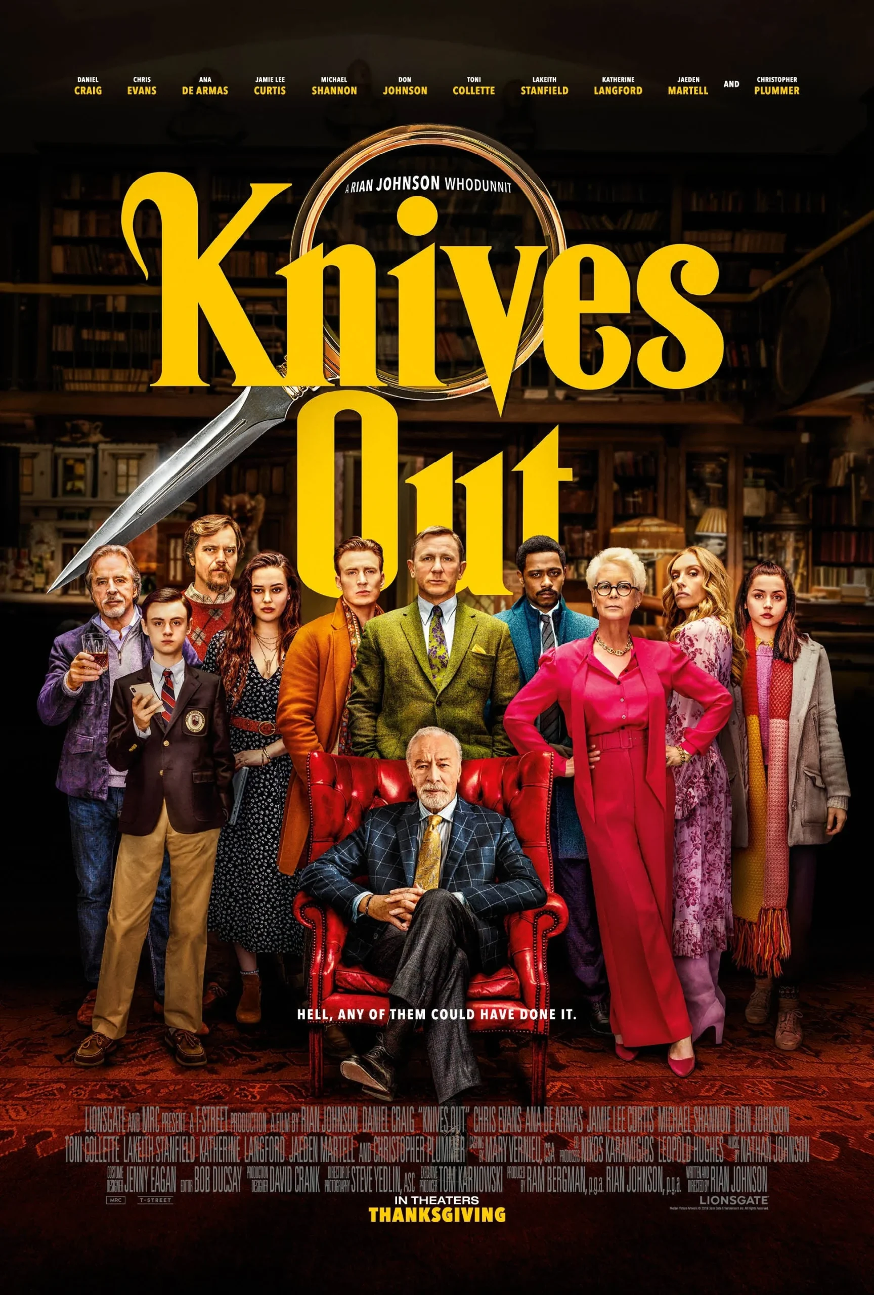 Knives Out Siap Tayang di Bioskop Trans TV, Simak Sinopsisnya!