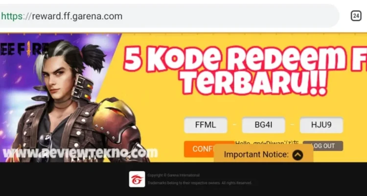 Kode Redeem FF Terbaru 5 Juni 2026: Event Battle Bola Dimulai dengan Hadiah M1014 Green Flame Draco