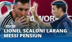 Lionel Scaloni: Keputusan Pensiun Lionel Messi Berada di Tangannya Sendiri