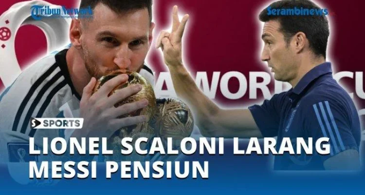 Lionel Scaloni: Keputusan Pensiun Lionel Messi Berada di Tangannya Sendiri