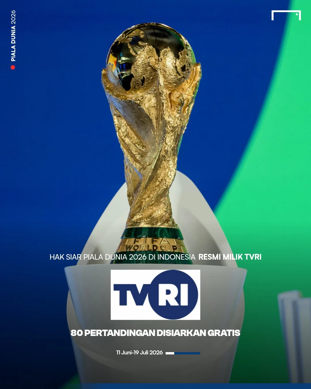 Live Streaming TVRI Sport Piala Dunia 2026: Jadwal dan Link Streaming Resmi