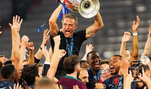 Luis Enrique Pimpin PSG Menangkan Liga Champions untuk Kedua Kalinya
