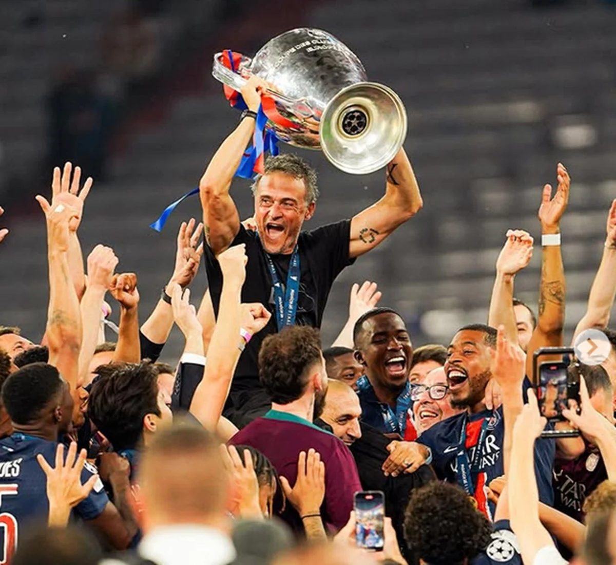 Luis Enrique Pimpin PSG Menangkan Liga Champions untuk Kedua Kalinya