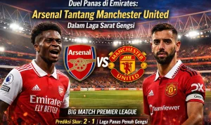 Manchester United dan Arsenal dalam Sorotan: Berita Terbaru dari Dunia Sepak Bola