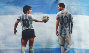 Maradona dan Messi: Dua Ikone Sepak Bola Argentina yang Tak Terlupakan
