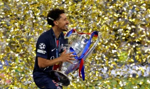 Marquinhos Tunjukkan Kelasnya Setelah Kemenangan PSG di Champions League