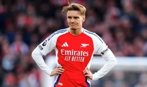 Martin Ødegaard Terlibat Insiden Unik saat Parade Kemenangan Arsenal