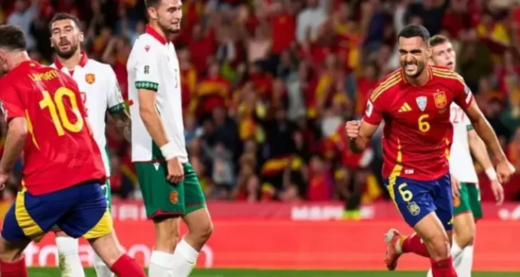 Mikel Merino dan Spanyol Dominasi Saudi Arabia di Piala Dunia 2026