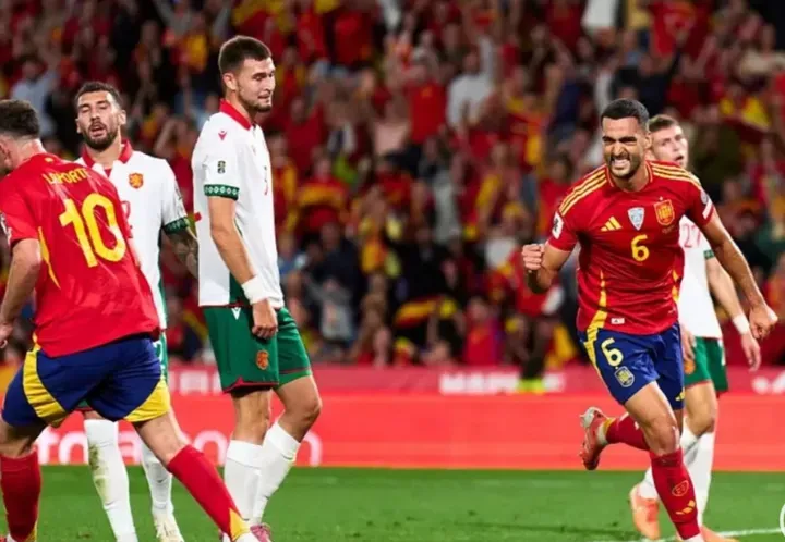 Mikel Merino dan Spanyol Dominasi Saudi Arabia di Piala Dunia 2026
