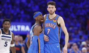 OKC Thunder Hadapi Kegagalan di Playoff, Shai Gilgeous-Alexander dan Chet Holmgren Dalam Sorotan