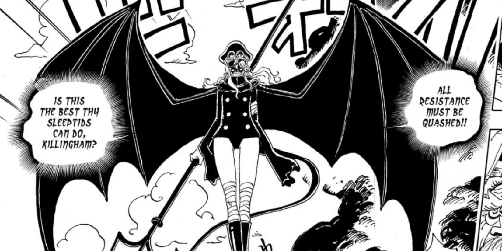 One Piece Chapter 1186: Luffy Pukul Imu, Gunko Akhirnya Mengungkap Ayahnya