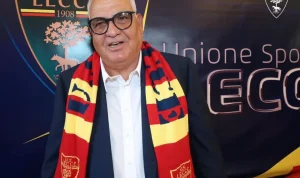 Pantaleo Corvino: Legenda Lecce Mengucapkan Selamat Tinggal