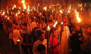 Pawai Obor dan Perayaan Tahun Baru Islam di Berbagai Daerah
