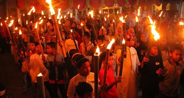Pawai Obor dan Perayaan Tahun Baru Islam di Berbagai Daerah