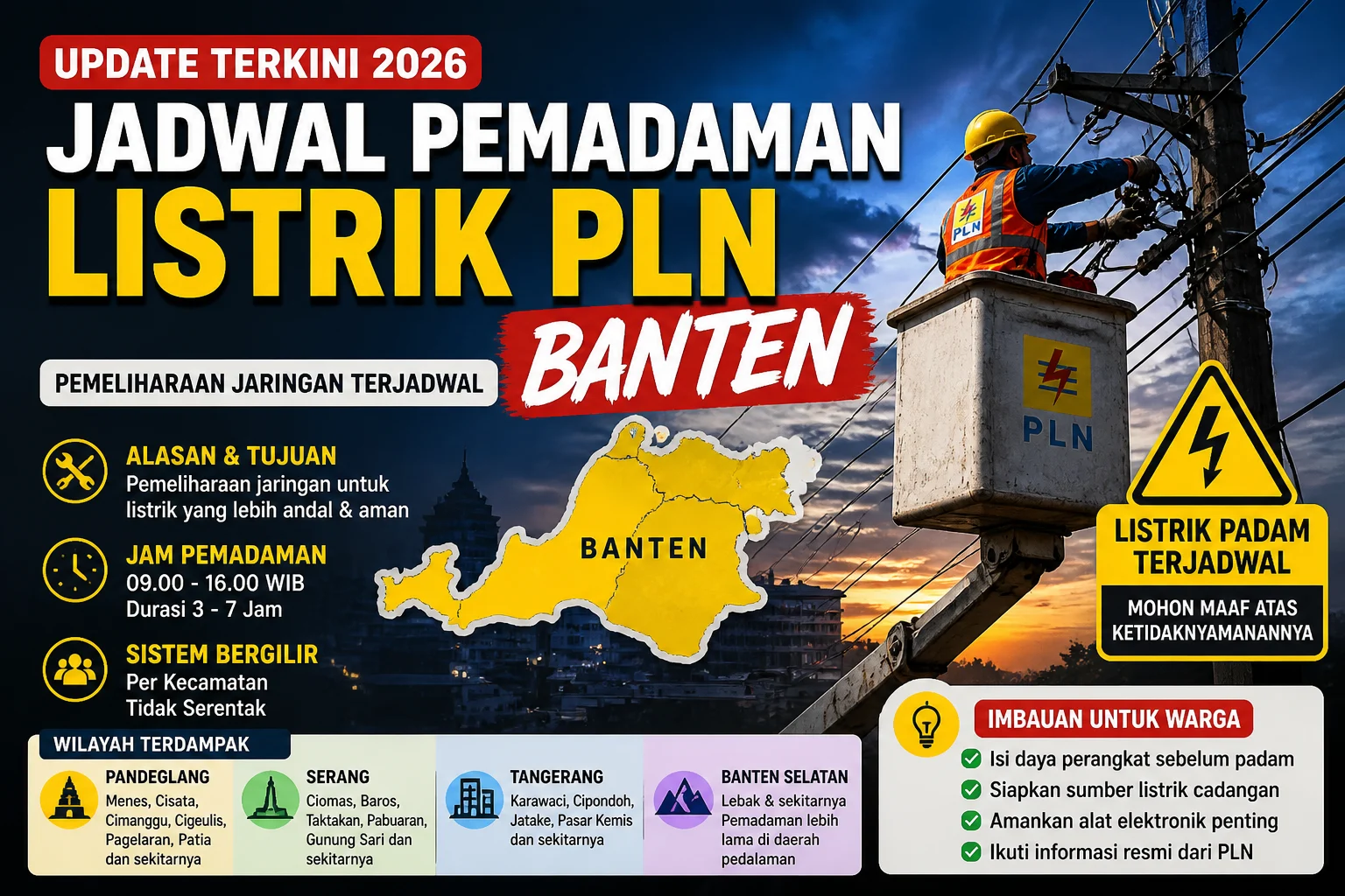 Pemadaman Listrik Bergilir Mengganggu Kehidupan Masyarakat, PLN Diminta Mitigasi Dampak