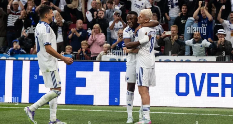 Pemain Muda Denmark FC, Youssoufa Moukoko, Membuat Sejarah dengan Gol Penentu