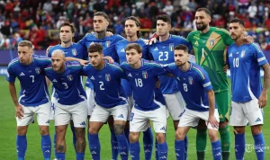 Pemain Sepak Bola Italia Siap Menghadapi Dunia