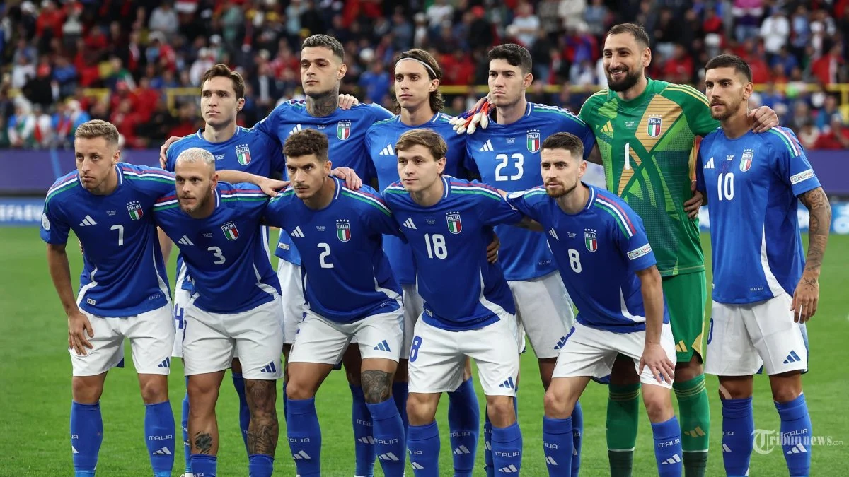 Pemain Sepak Bola Italia Siap Menghadapi Dunia