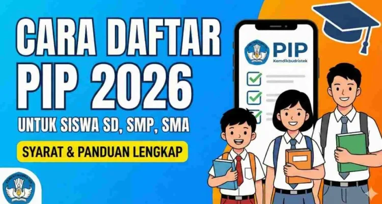 Pemerintah Salurkan Bantuan Pendidikan PIP 2026 untuk Siswa SD hingga SMA