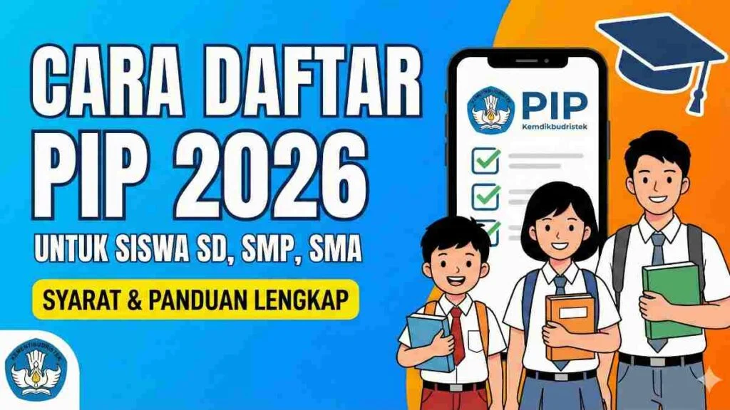 Pemerintah Salurkan Bantuan Pendidikan PIP 2026 untuk Siswa SD hingga SMA
