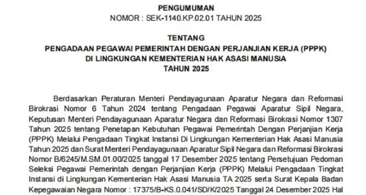 Pendaftaran PPPK Sekolah Rakyat 2026 Dibuka, Ini Cara Daftar dan Syaratnya