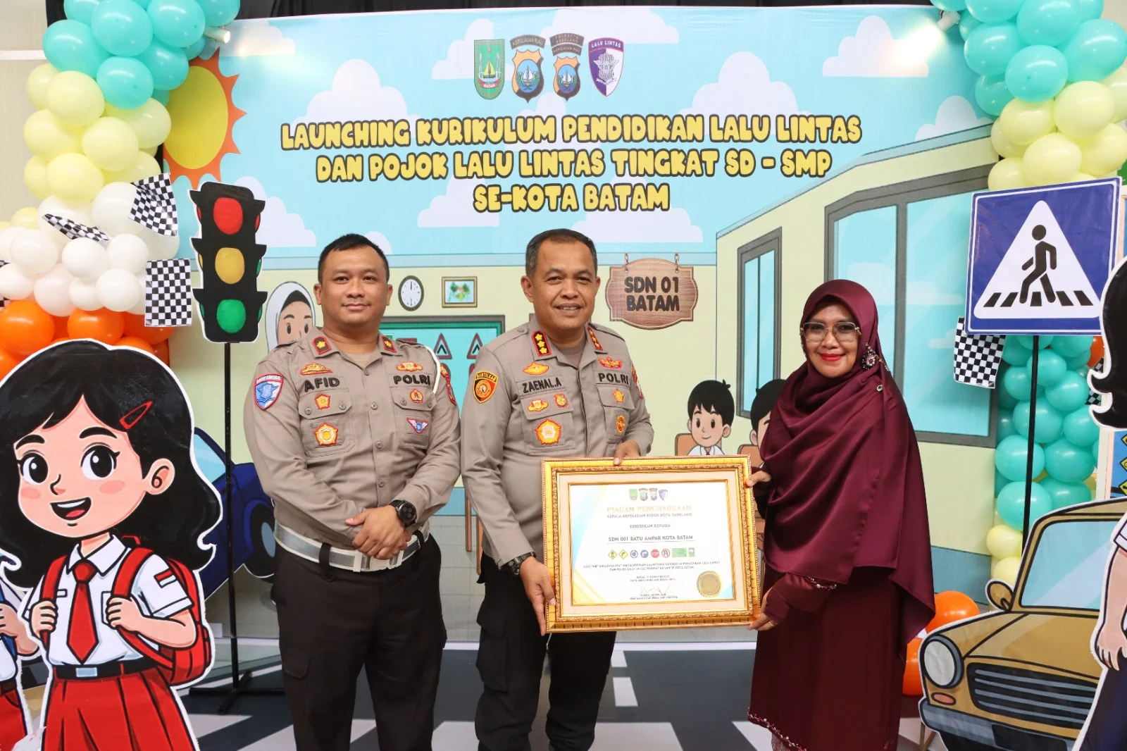 Pendidikan Lalu Lintas di Batam: Polisi dan Pemerintah Bersinergi untuk Membentuk Karakter Tertib Berlalu Lintas