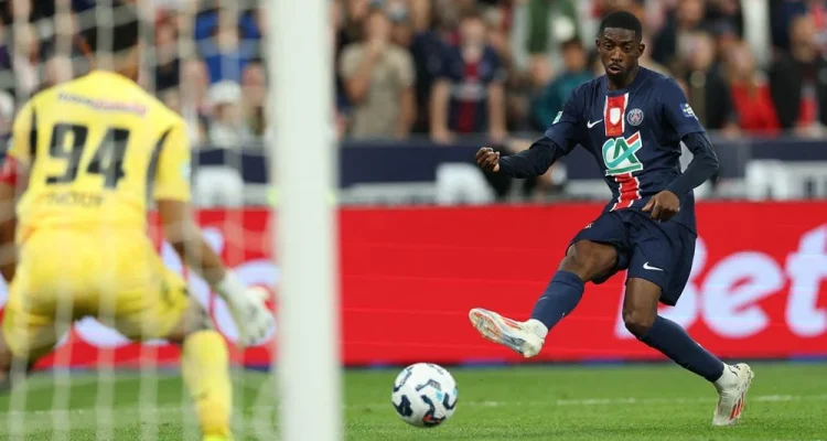 Pengganti Ousmane Dembélé? Junior Kroupi Dincar Paris Saint-Germain