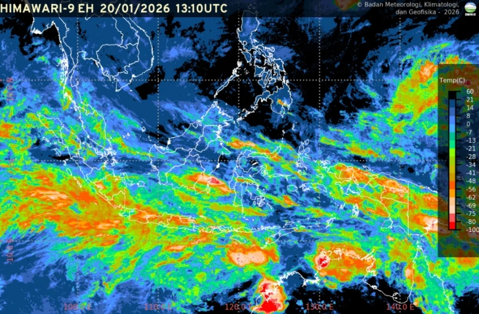 Peringatan Hujan dan Angin Kencang di Indonesia: Wilayah Mana yang Terdampak?