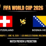 Pertandingan Sengit di FIFA World Cup 2026: Swiss vs Bosnia dan Kanada vs Swiss