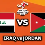 Pertandingan U20 Iraq vs Jordan, Siapa yang Akan Menang?