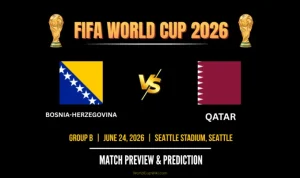 Pertarungan Sengit Bosnia dan Herzegovina vs Qatar di Piala Dunia FIFA 2026