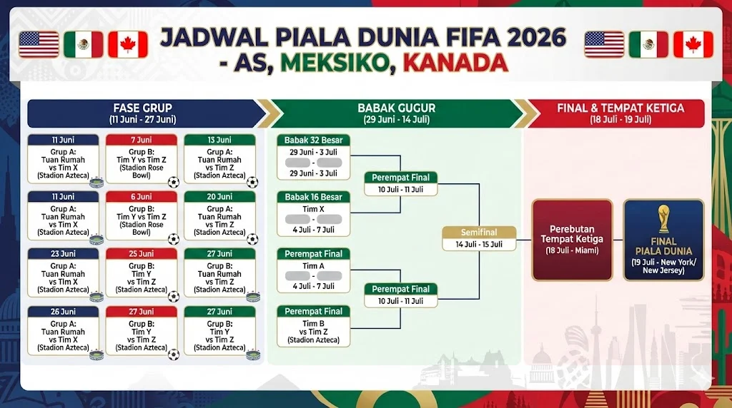 Piala Dunia 2026: Jadwal Hari Ini, Pertandingan Seru, dan Klasemen Terbaru