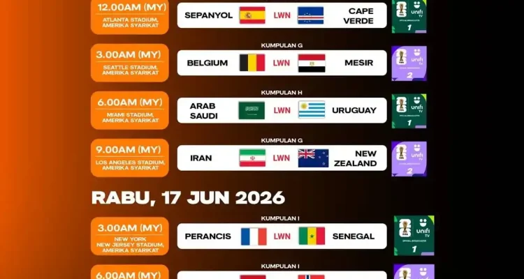Piala Dunia 2026: Jadwal Siaran Langsung dan Link Live Streaming