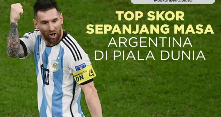 Piala Dunia 2026: Messi Pemimpin Sementara Top Skor, Vinicius Jr di Posisi Kedua