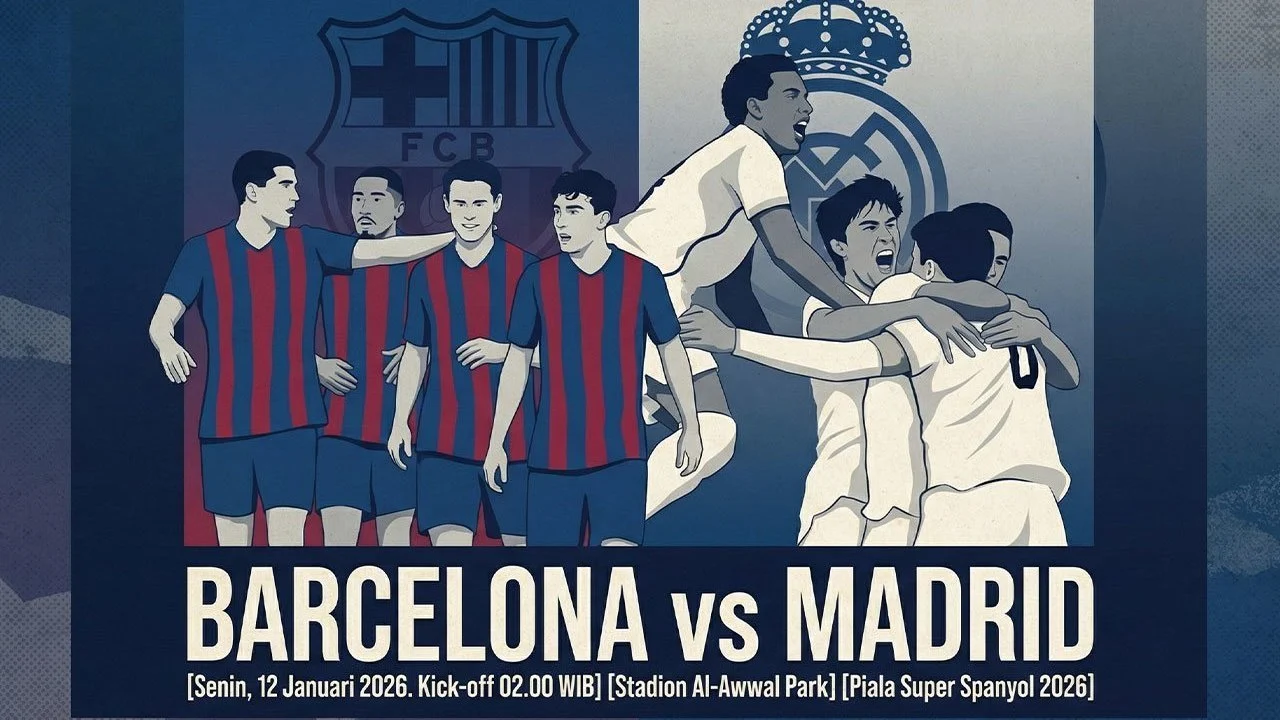 Piala Dunia 2026: Pertarungan Sengit di Antar Timnas dan Tempat Menonton Barcelona vs Real Madrid