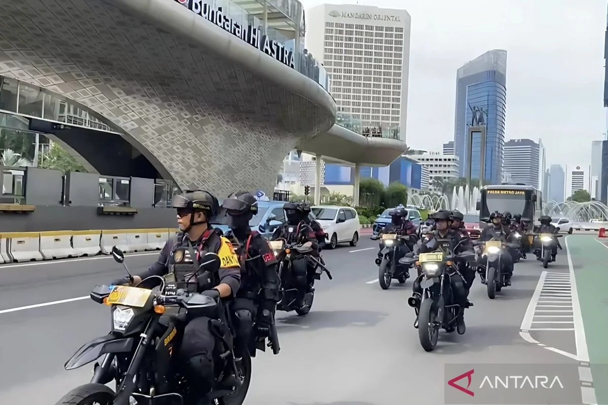 Polda Metro Jaya Berantas Premanisme di Jakarta Barat