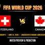 Prediksi Lineup Kanada vs Swiss di FIFA World Cup 2026: Maxime Crépeau Siap Tampil