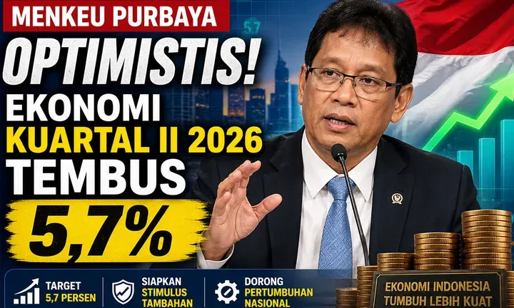 Purbaya Yudhi Sadewa: Ekonomi Indonesia Tumbuh 5,61% pada Kuartal I 2026, Melampaui Rata-Rata G20