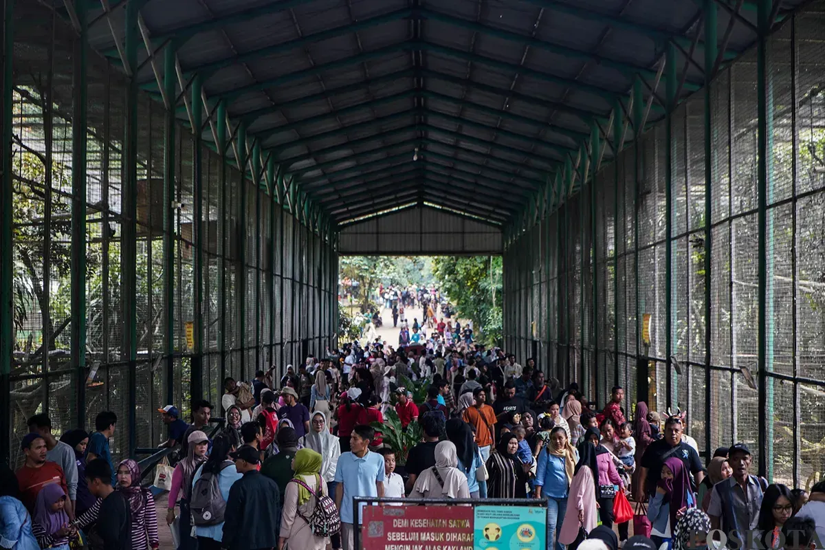 Ragunan Pecahkan Rekor Pengunjung Saat HUT ke-499 Jakarta