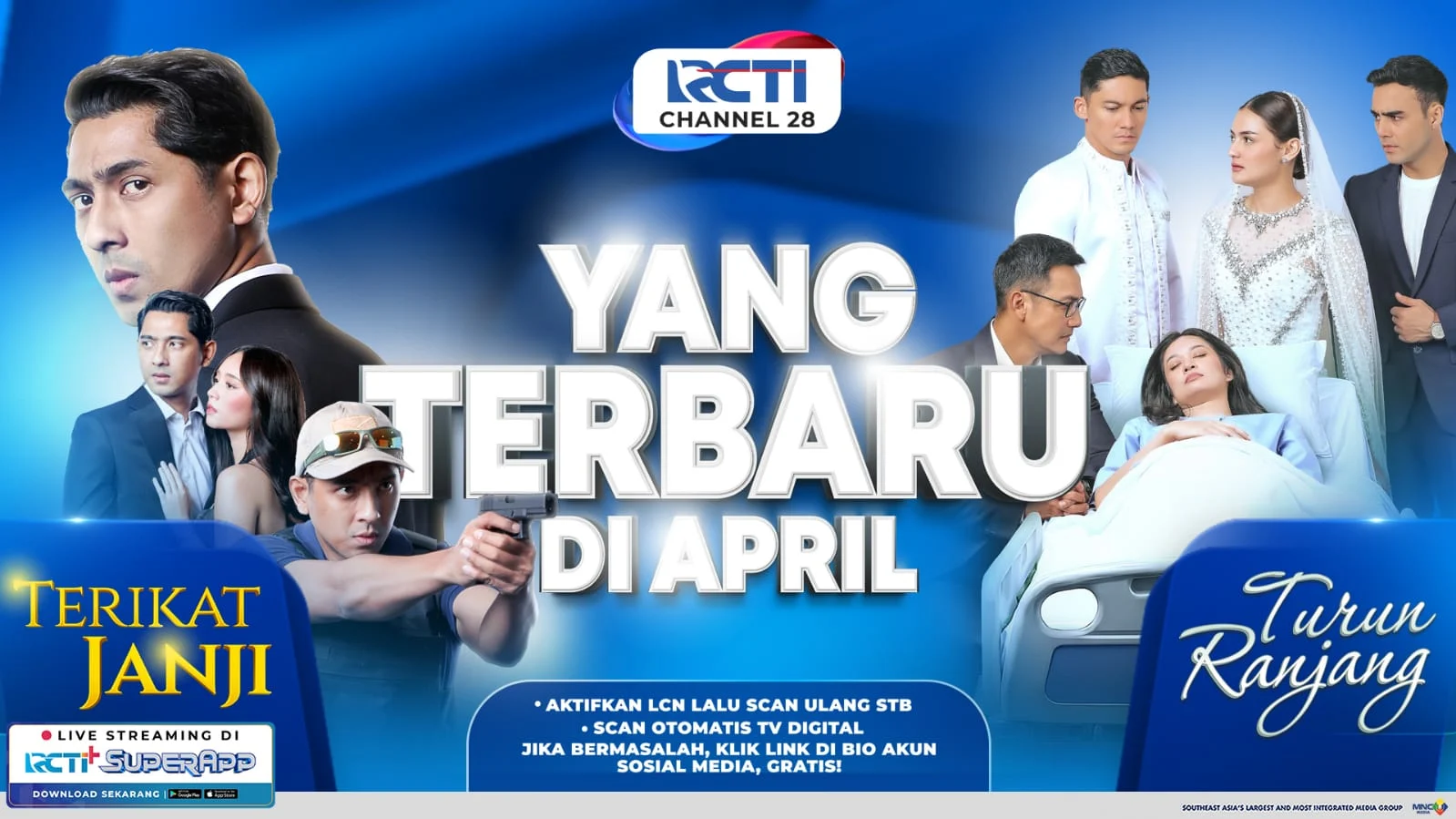 RCTI Hadirkan Sinetron Terikat Janji dan Siaran Langsung Pertandingan Prancis vs Pantai Gading